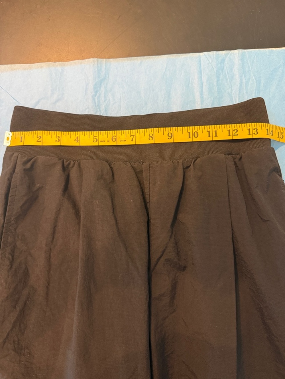 Zara Black Wide-Leg Casual Pant with pockets Tall Girl Friendly size M - Picture 7 of 9